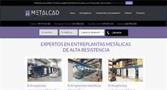 Desktop Screenshot of metalcad.es