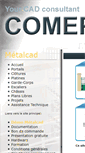 Mobile Screenshot of metalcad.be